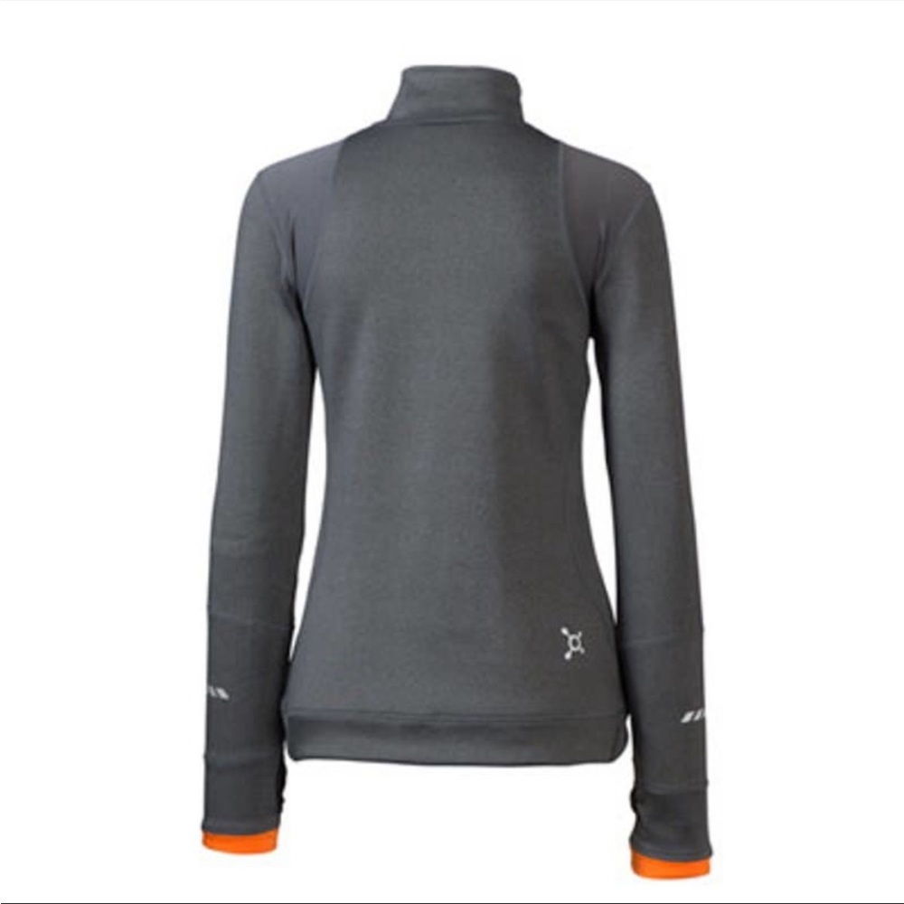 Orange Theory Quarter Zip Pocket Pullover Jacket. Size Small. - Picture 2 of 13